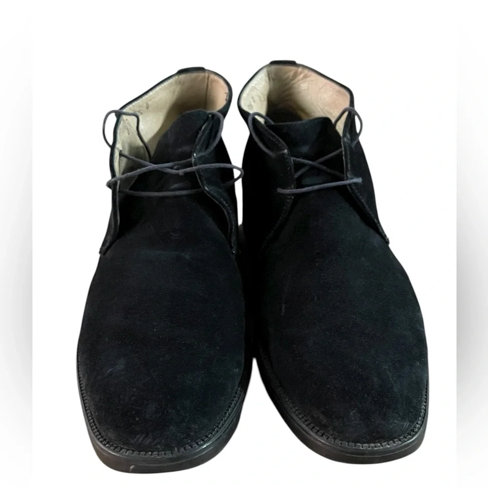 Salvatore Ferragamo Suede Lace-Up Boots Size:9.5 D